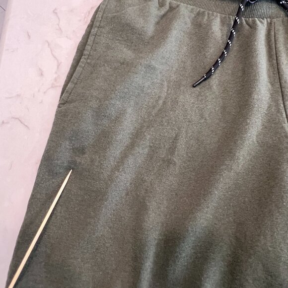 Aeropostale Sleep Shorts Men’s Medium Olive Green Drawstring Lounge Pajama Short - Picture 8 of 8